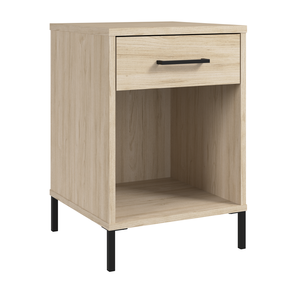 Shop Bush Furniture Essence Nightstand, Image 01, EST116NE-Z, #color_natural elm